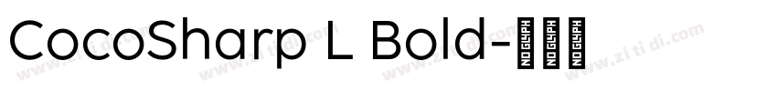 CocoSharp L Bold字体转换